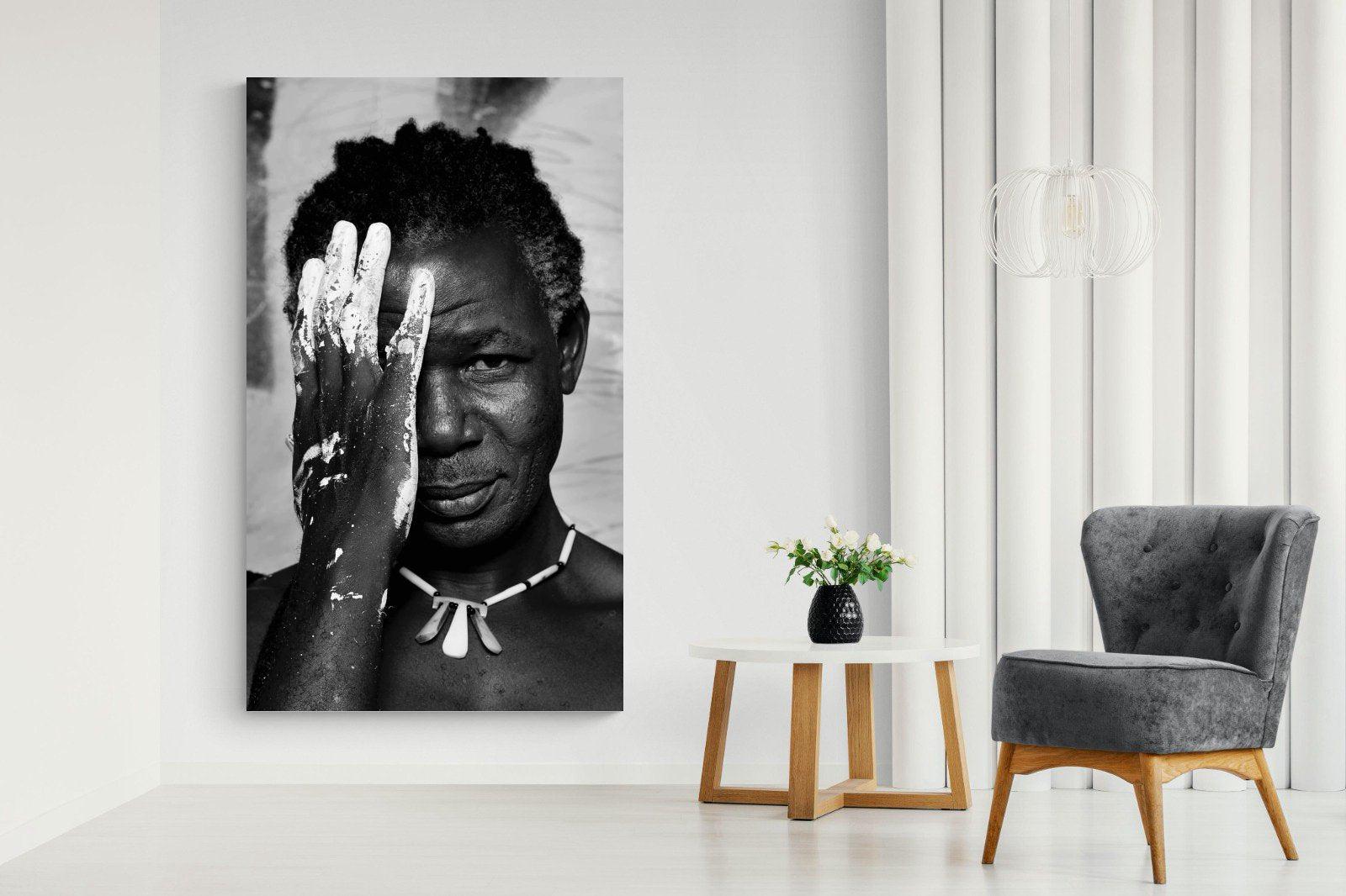 Look of an Artist-Wall_Art-130 x 220cm-Mounted Canvas-No Frame-Pixalot