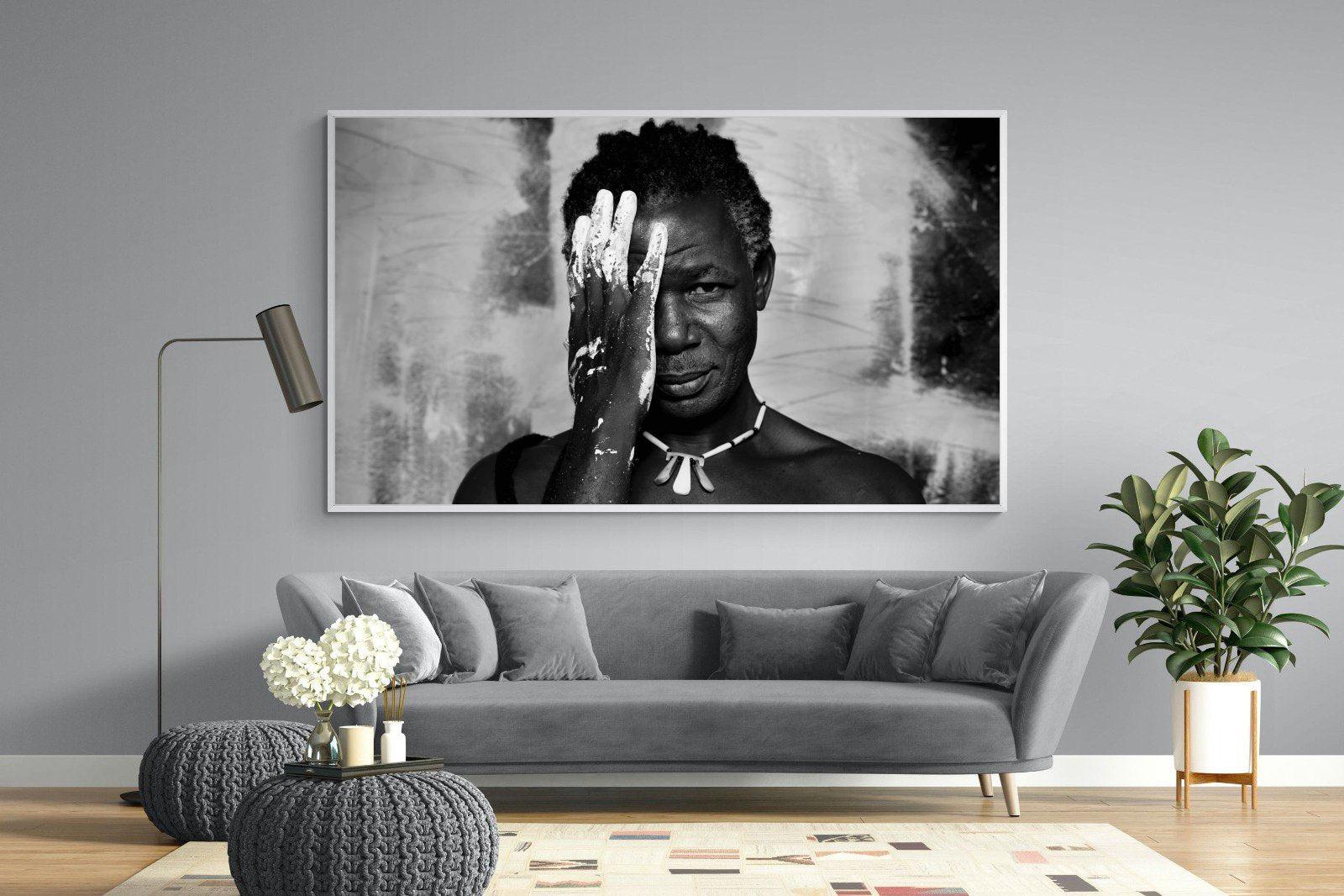 Look of an Artist-Wall_Art-220 x 130cm-Mounted Canvas-White-Pixalot