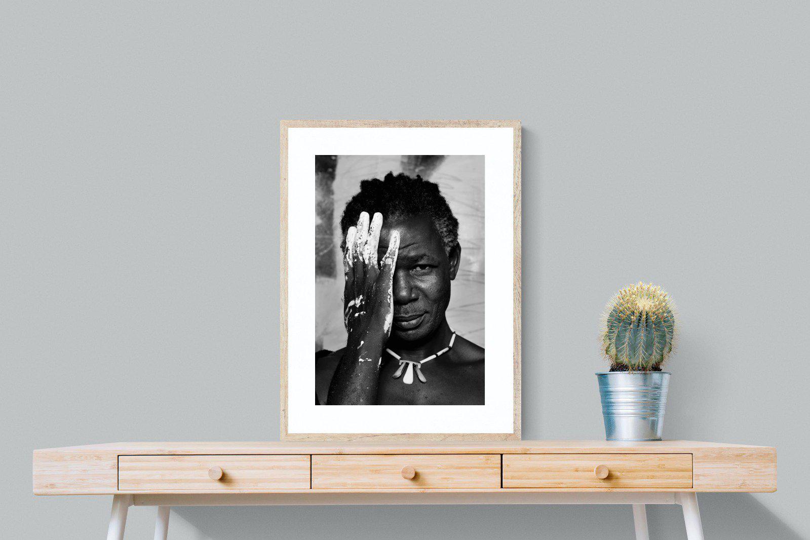 Look of an Artist-Wall_Art-60 x 80cm-Framed Print-Wood-Pixalot