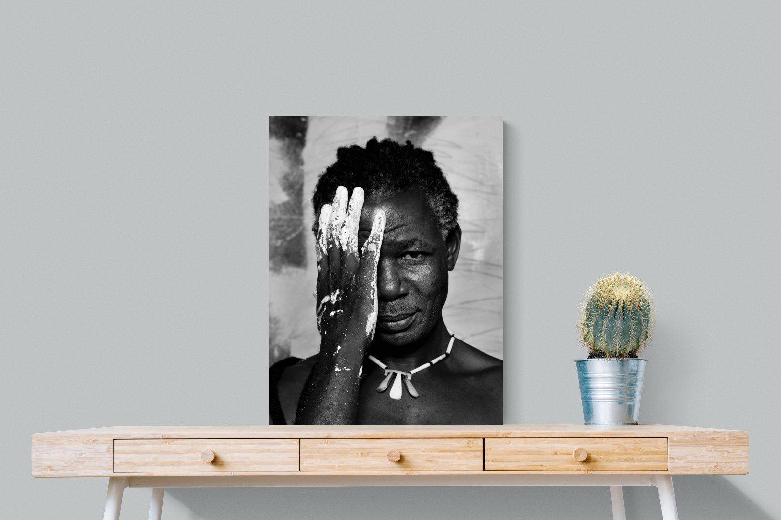 Look of an Artist-Wall_Art-60 x 80cm-Mounted Canvas-No Frame-Pixalot