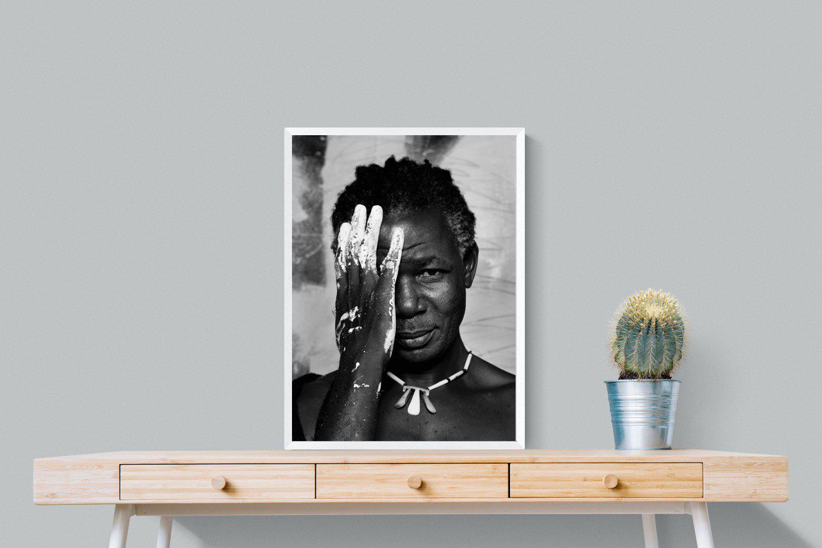 Look of an Artist-Wall_Art-60 x 80cm-Mounted Canvas-White-Pixalot