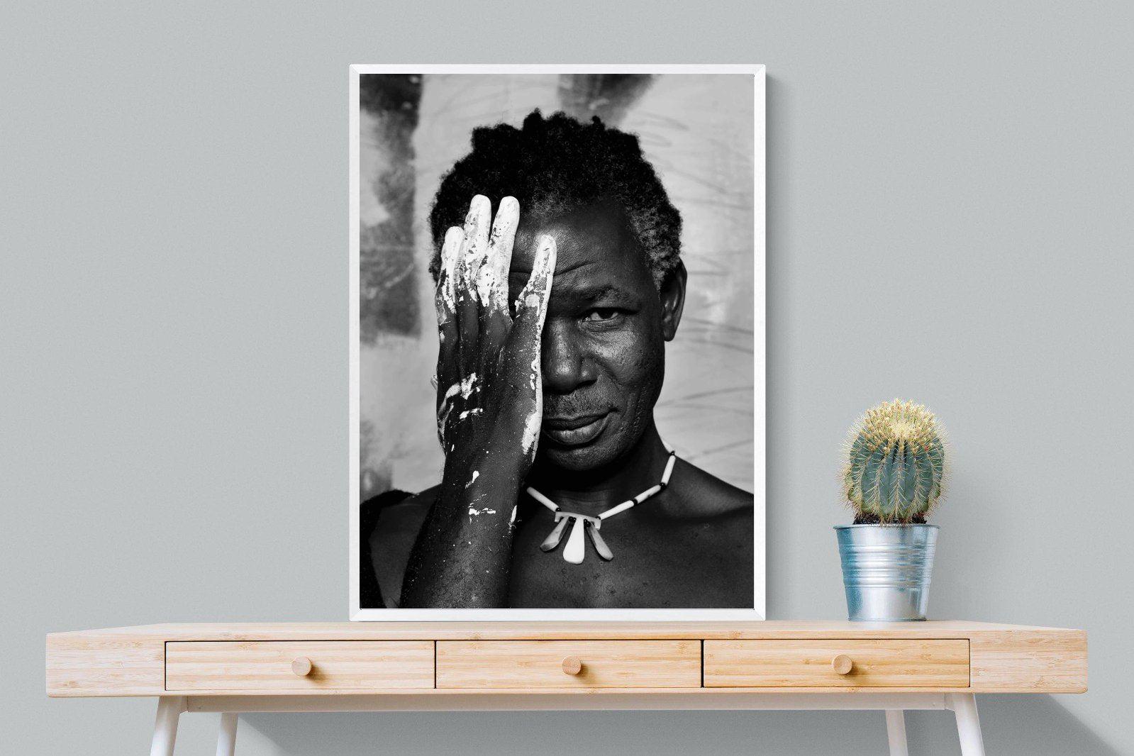 Look of an Artist-Wall_Art-75 x 100cm-Mounted Canvas-White-Pixalot