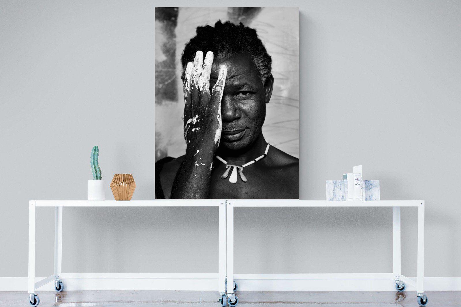 Look of an Artist-Wall_Art-90 x 120cm-Mounted Canvas-No Frame-Pixalot