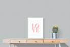 Love-Wall_Art-45 x 60cm-Framed Print-White-Pixalot