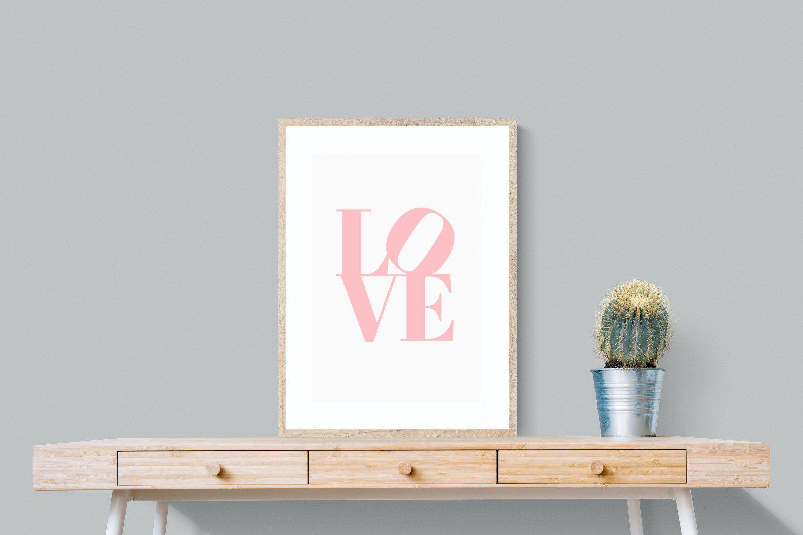 Love-Wall_Art-60 x 80cm-Framed Print-Wood-Pixalot