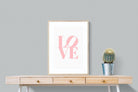 Love-Wall_Art-60 x 80cm-Framed Print-Wood-Pixalot