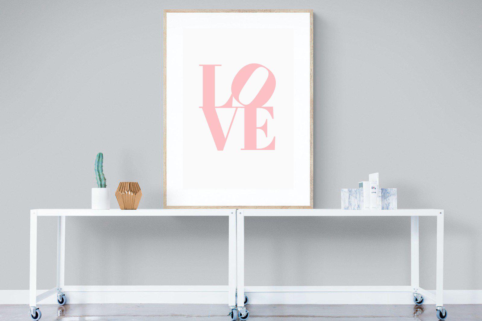 Love-Wall_Art-90 x 120cm-Framed Print-Wood-Pixalot