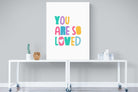 Loved-Wall_Art-90 x 120cm-Mounted Canvas-No Frame-Pixalot