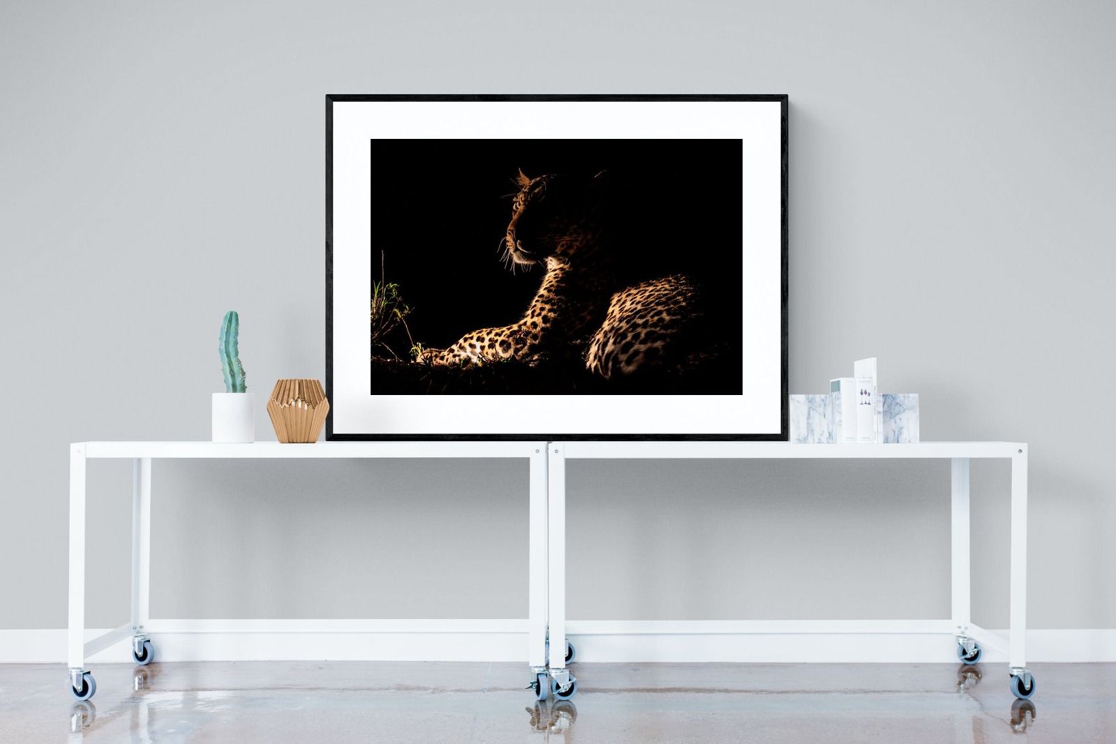 Lurking-Wall_Art-120 x 90cm-Framed Print-Black-Pixalot