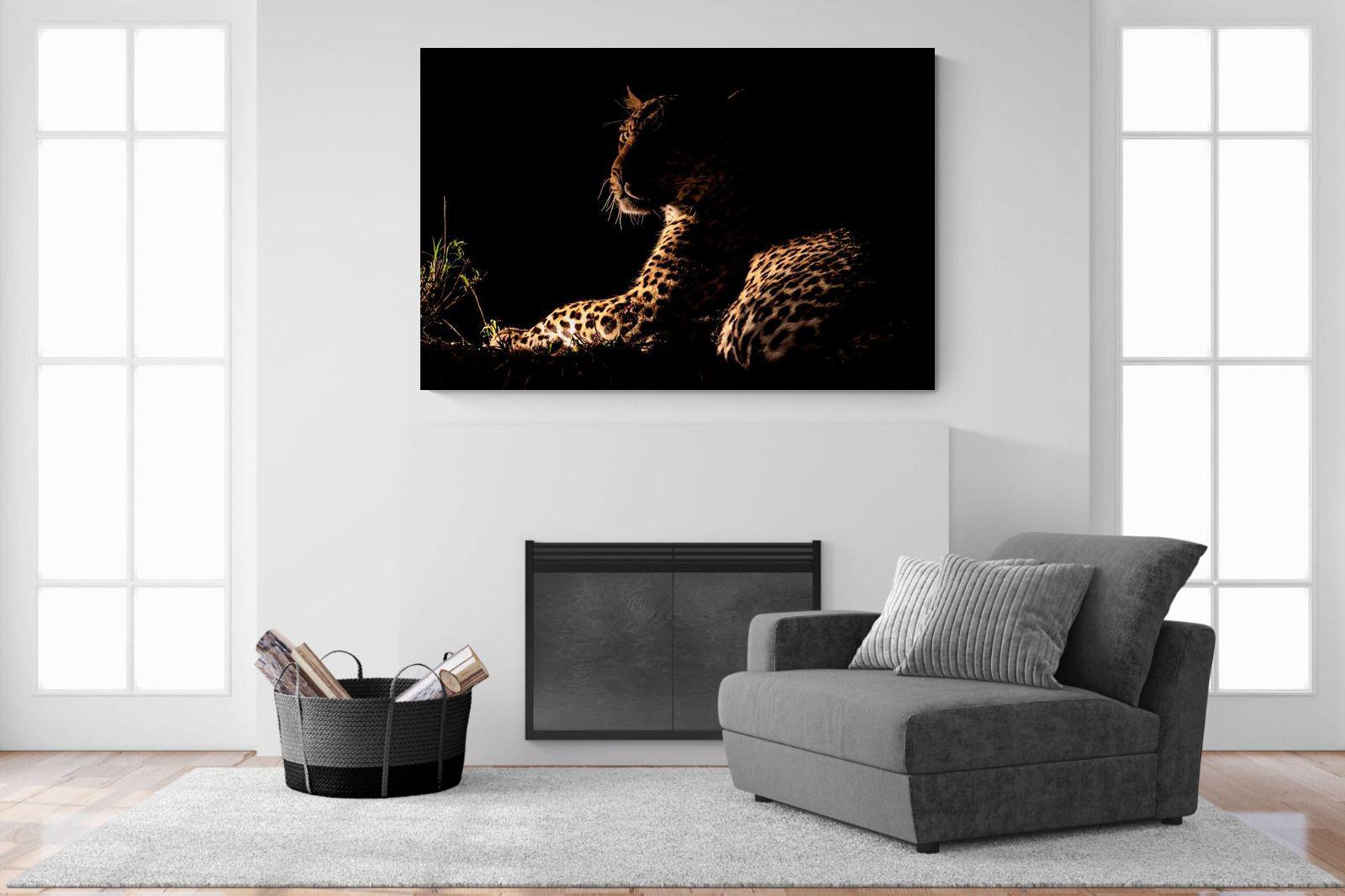 Lurking-Wall_Art-150 x 100cm-Mounted Canvas-No Frame-Pixalot