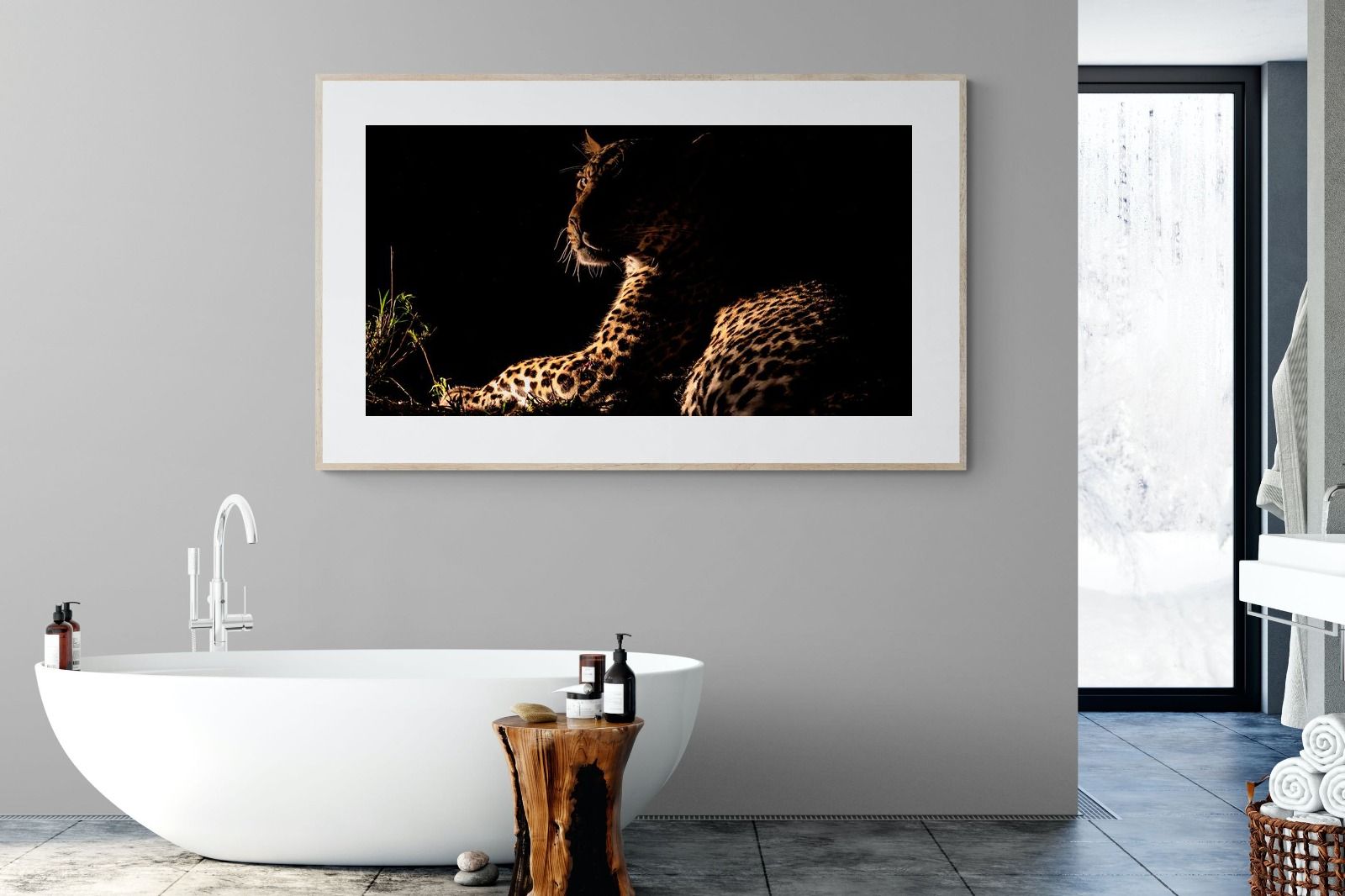 Lurking-Wall_Art-180 x 110cm-Framed Print-Wood-Pixalot