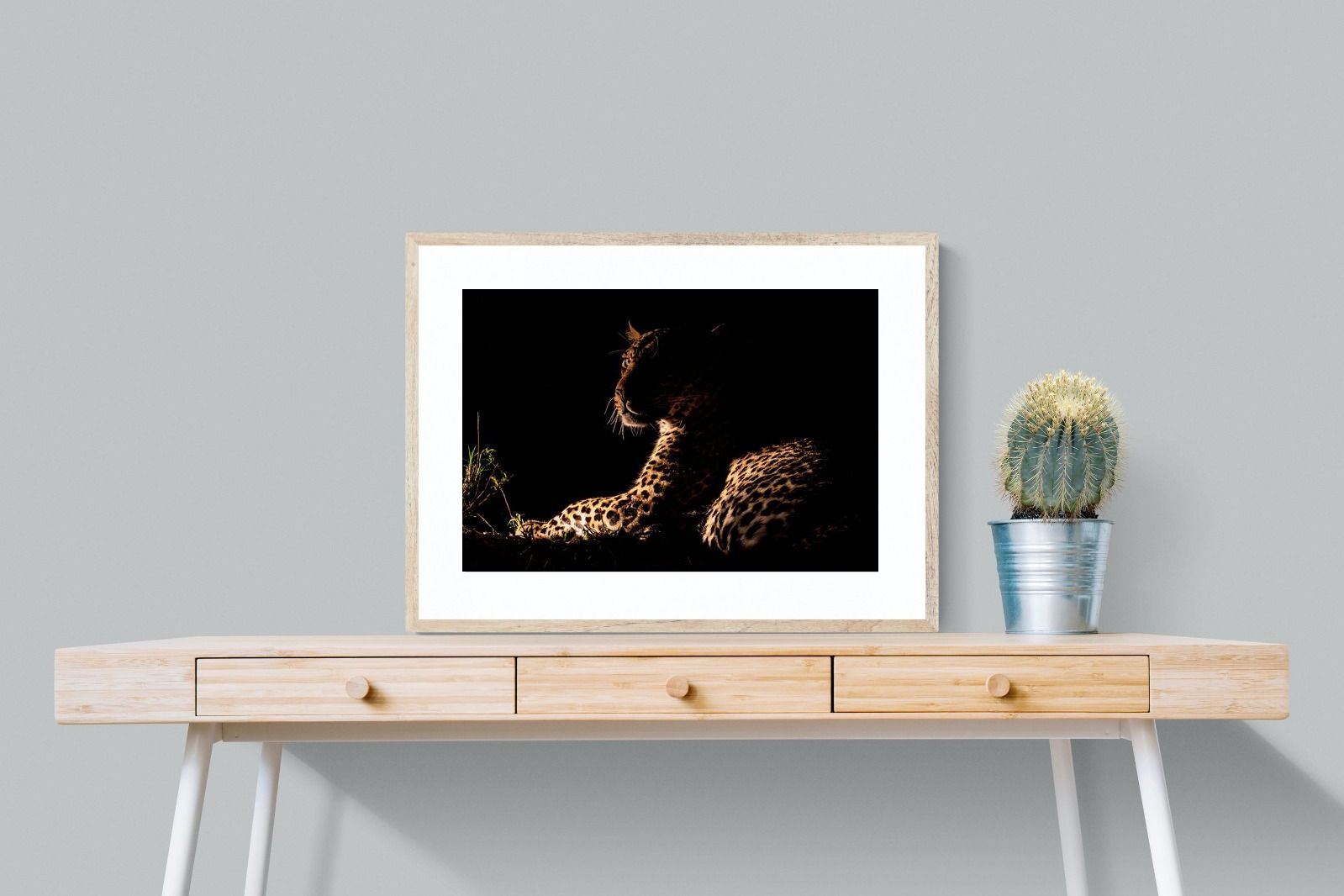 Lurking-Wall_Art-80 x 60cm-Framed Print-Wood-Pixalot