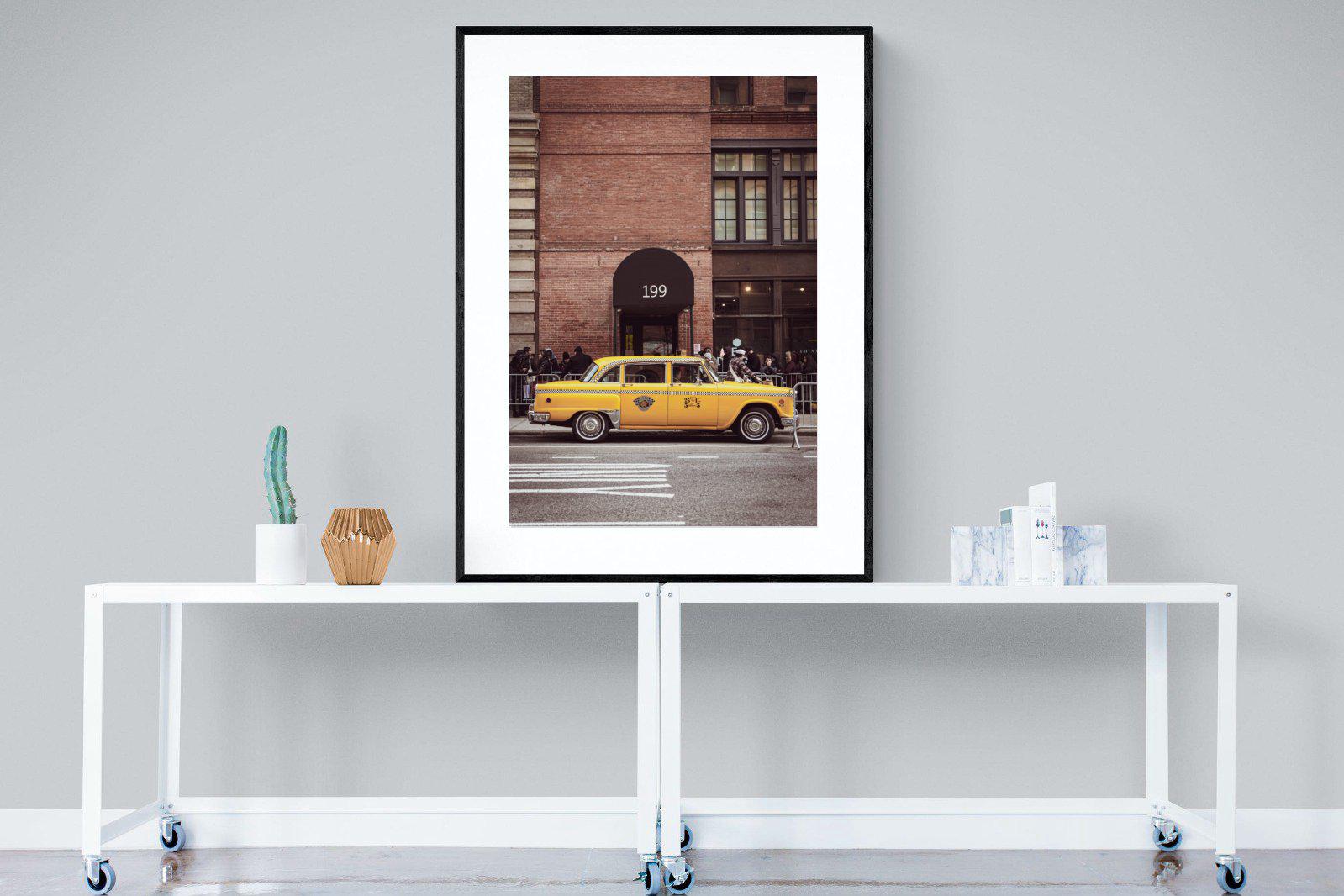 Maddison Avenue-Wall_Art-90 x 120cm-Framed Print-Black-Pixalot