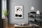 Mademoiselle-Wall_Art-100 x 150cm-Framed Print-Black-Pixalot