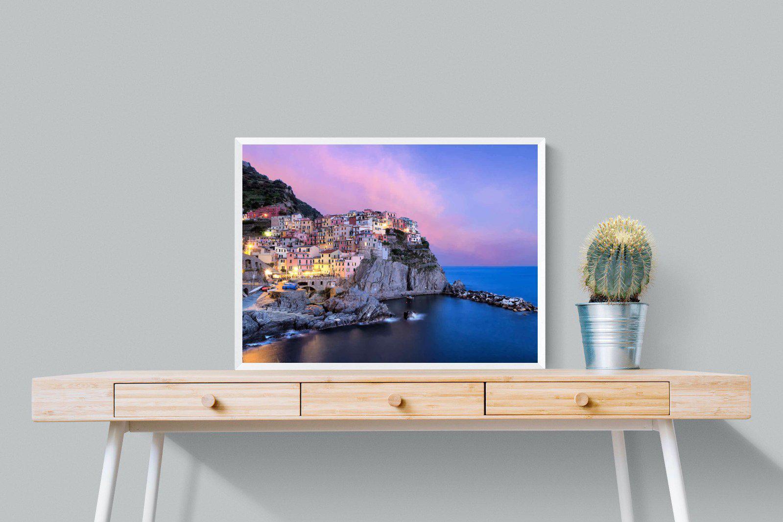 Manarola-Wall_Art-80 x 60cm-Mounted Canvas-White-Pixalot