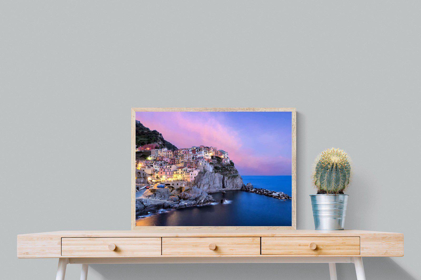 Manarola-Wall_Art-80 x 60cm-Mounted Canvas-Wood-Pixalot