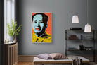 Mao-Wall_Art-100 x 150cm-Mounted Canvas-Wood-Pixalot