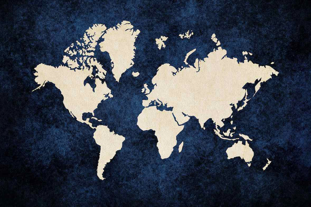 Map of the World-Wall_Art-Pixalot