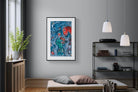 Marc Chagall-Wall_Art-100 x 150cm-Framed Print-Black-Pixalot