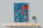 Marc Chagall-Wall_Art-75 x 100cm-Mounted Canvas-White-Pixalot