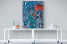 Marc Chagall-Wall_Art-90 x 120cm-Mounted Canvas-No Frame-Pixalot