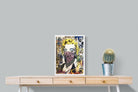 Marilyn Monroe Street Art-Wall_Art-45 x 60cm-Mounted Canvas-White-Pixalot