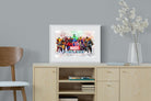 Marvel Heroes-Wall_Art-60 x 45cm-Framed Print-White-Pixalot
