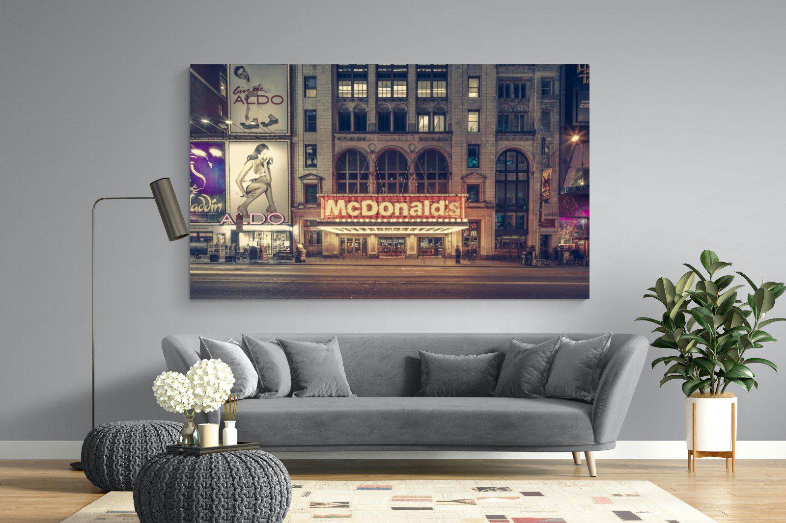 McDonald's-Wall_Art-220 x 130cm-Mounted Canvas-No Frame-Pixalot