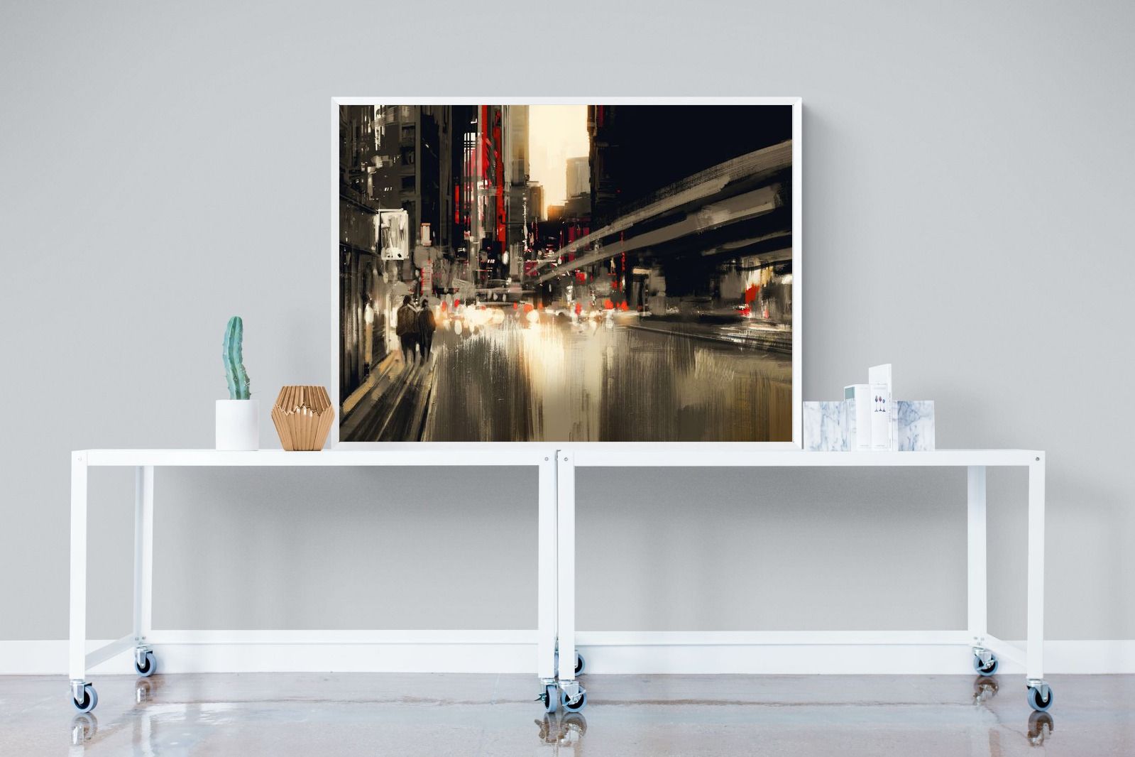 Metro-Wall_Art-120 x 90cm-Mounted Canvas-White-Pixalot