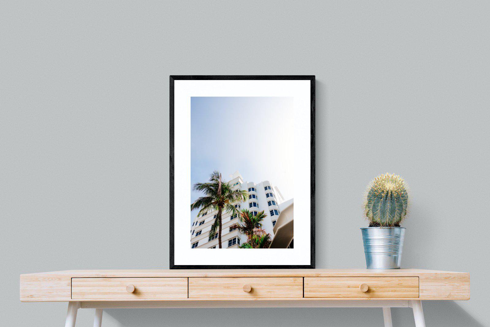 Miami-Wall_Art-60 x 80cm-Framed Print-Black-Pixalot