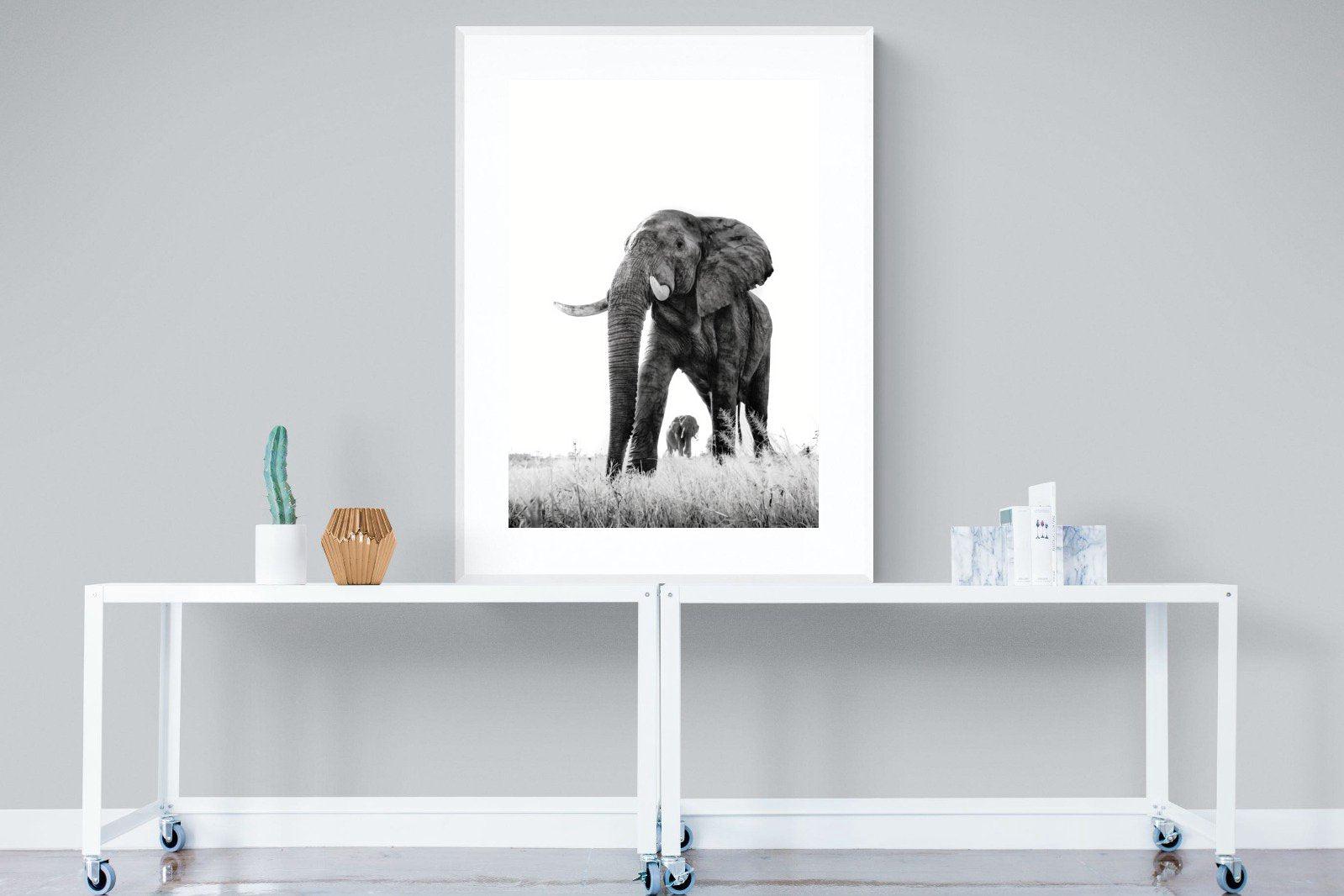 Mighty-Wall_Art-90 x 120cm-Framed Print-White-Pixalot