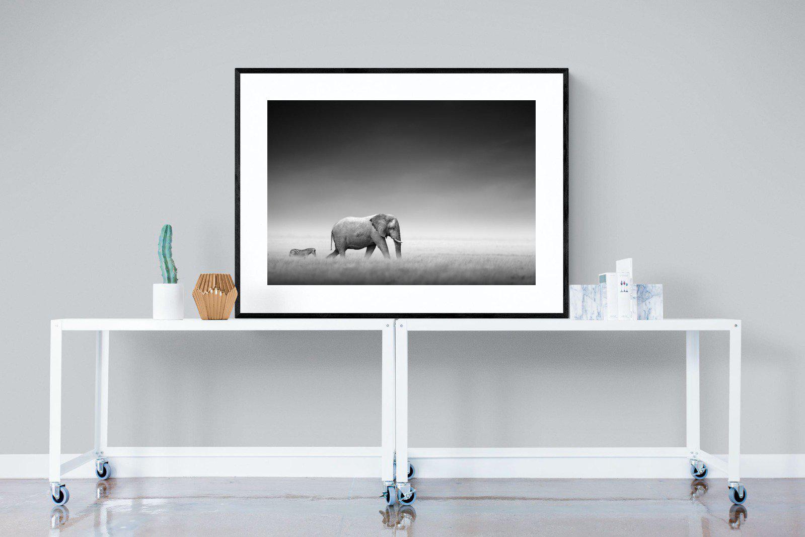 Migration-Wall_Art-120 x 90cm-Framed Print-Black-Pixalot