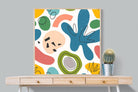 Mini Matisse-Wall_Art-100 x 100cm-Mounted Canvas-Wood-Pixalot
