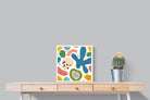 Mini Matisse-Wall_Art-50 x 50cm-Mounted Canvas-White-Pixalot