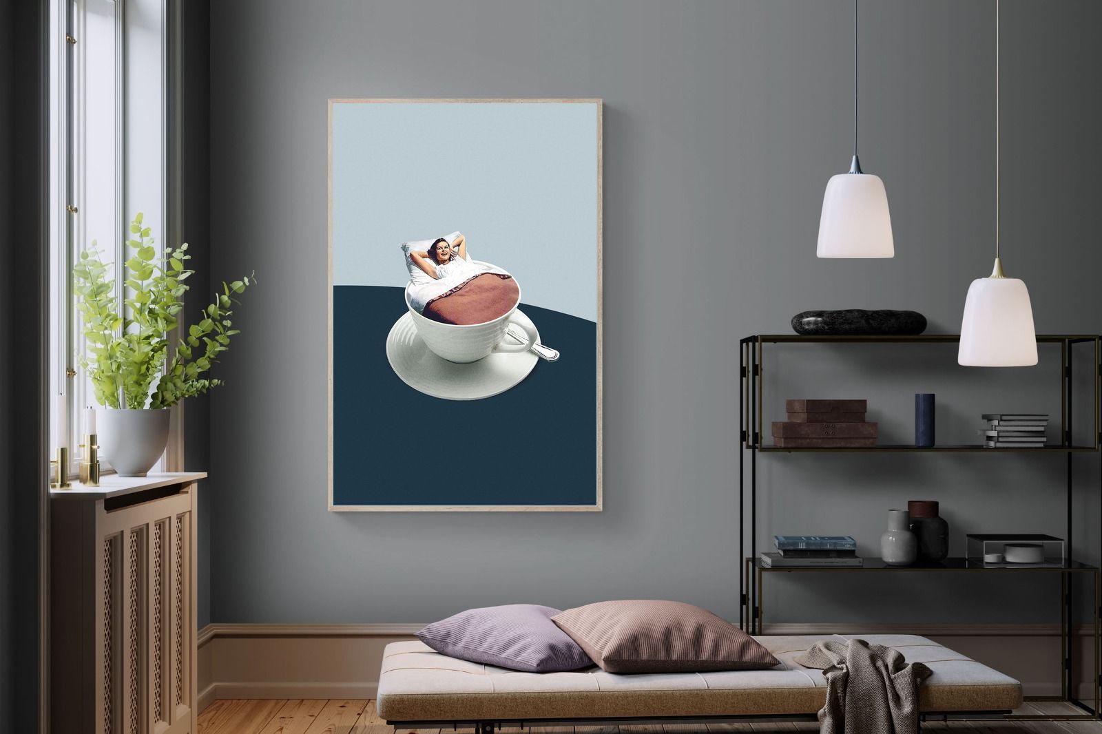 Morning Ritual-Wall_Art-120 x 180cm-Mounted Canvas-Wood-Pixalot