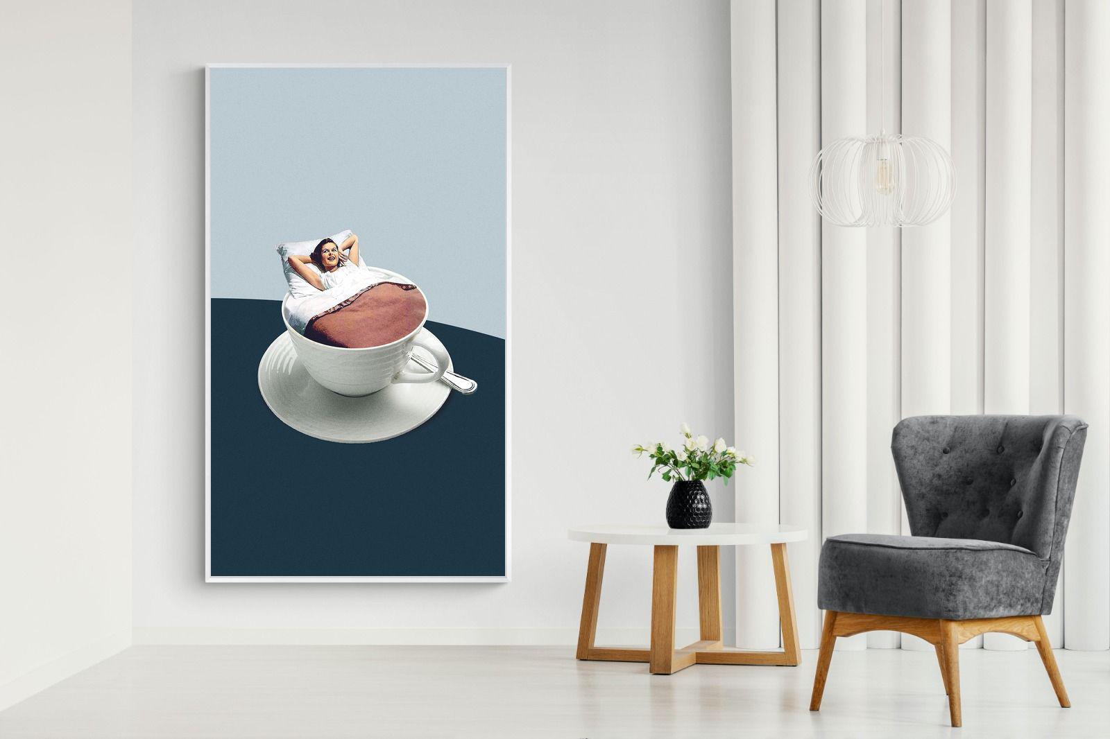 Morning Ritual-Wall_Art-130 x 220cm-Mounted Canvas-White-Pixalot