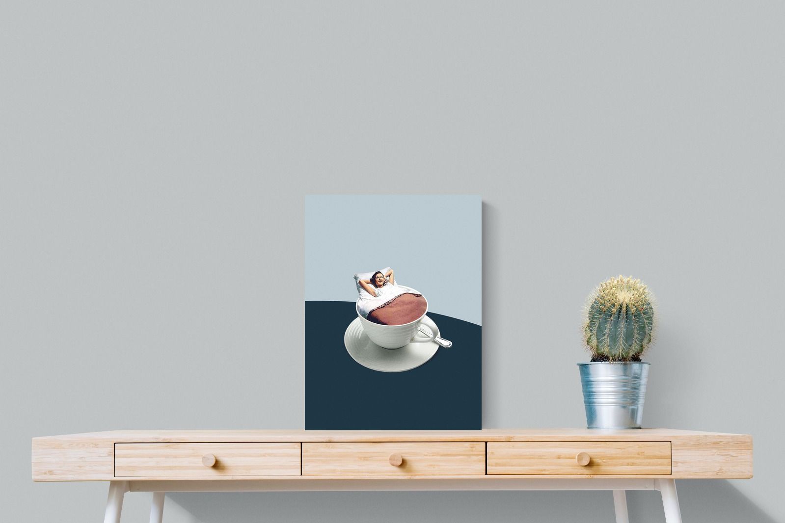 Morning Ritual-Wall_Art-45 x 60cm-Mounted Canvas-No Frame-Pixalot