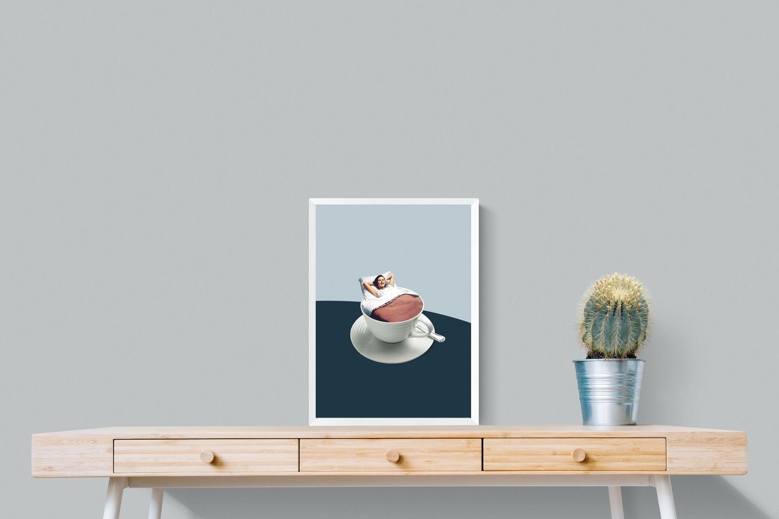 Morning Ritual-Wall_Art-45 x 60cm-Mounted Canvas-White-Pixalot