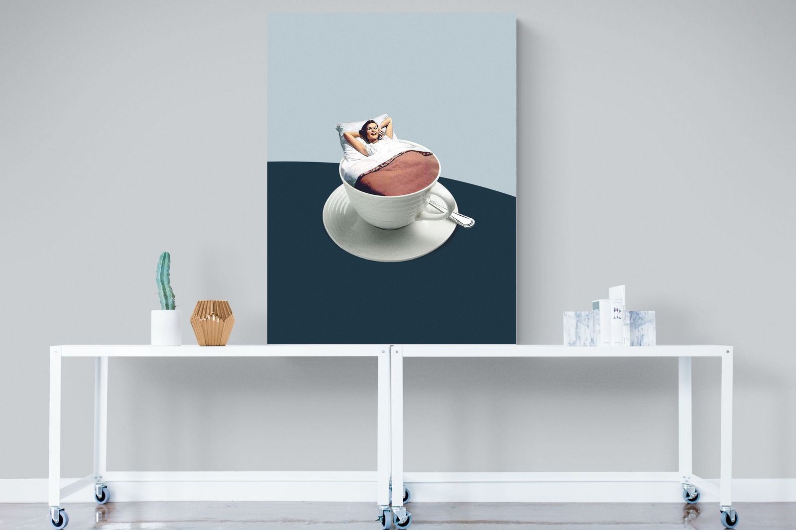 Morning Ritual-Wall_Art-90 x 120cm-Mounted Canvas-No Frame-Pixalot