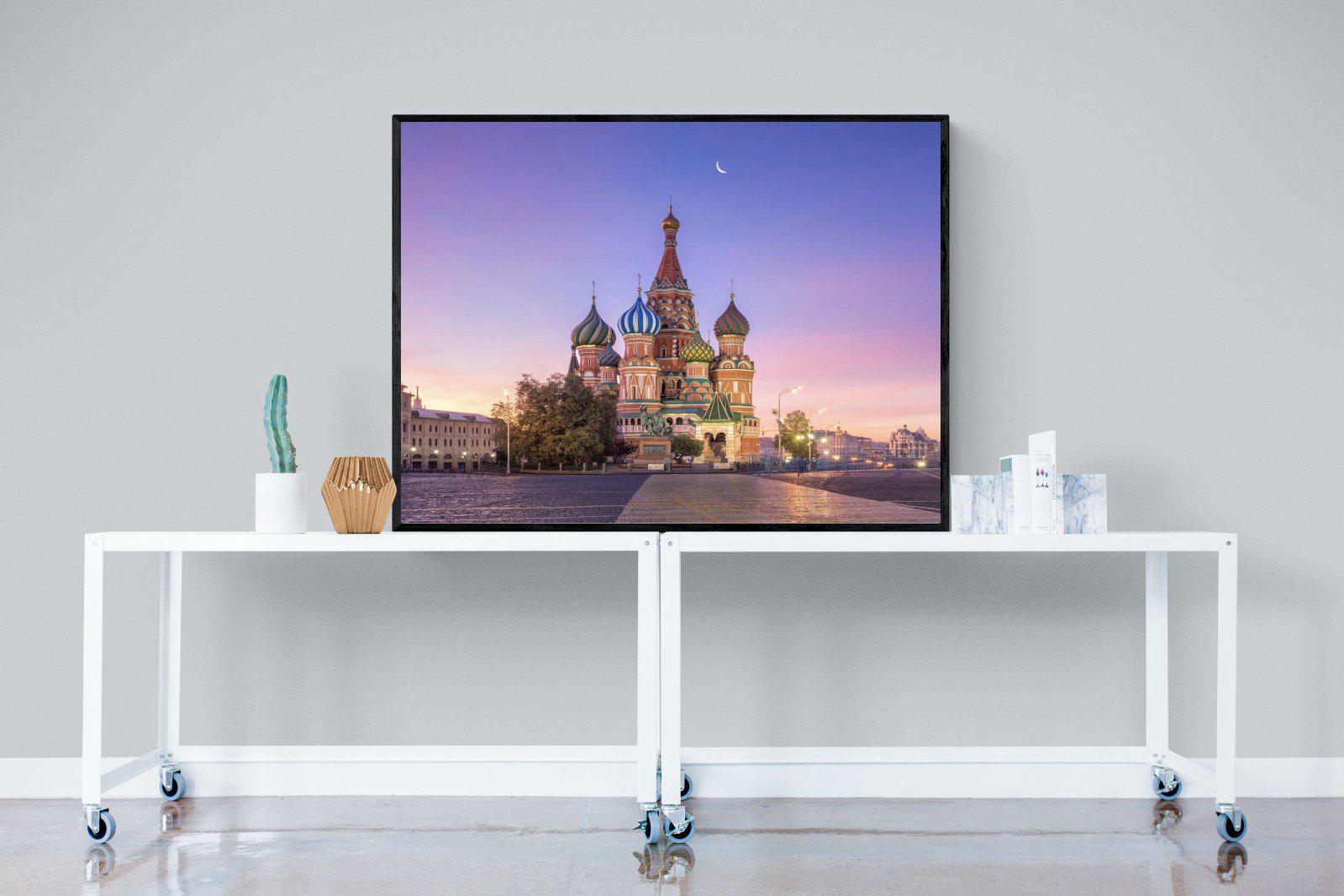 Moscow-Wall_Art-120 x 90cm-Mounted Canvas-Black-Pixalot