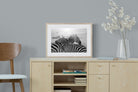 Mother & Foal-Wall_Art-60 x 45cm-Framed Print-Wood-Pixalot