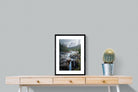Mountain Stream-Wall_Art-45 x 60cm-Framed Print-Black-Pixalot