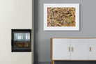 Mural on Indian Red Ground-Wall_Art-100 x 75cm-Framed Print-White-Pixalot