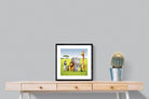 My African Buddies-Wall_Art-50 x 50cm-Framed Print-Black-Pixalot