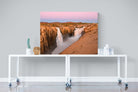 Namibian Falls-Wall_Art-120 x 90cm-Mounted Canvas-No Frame-Pixalot