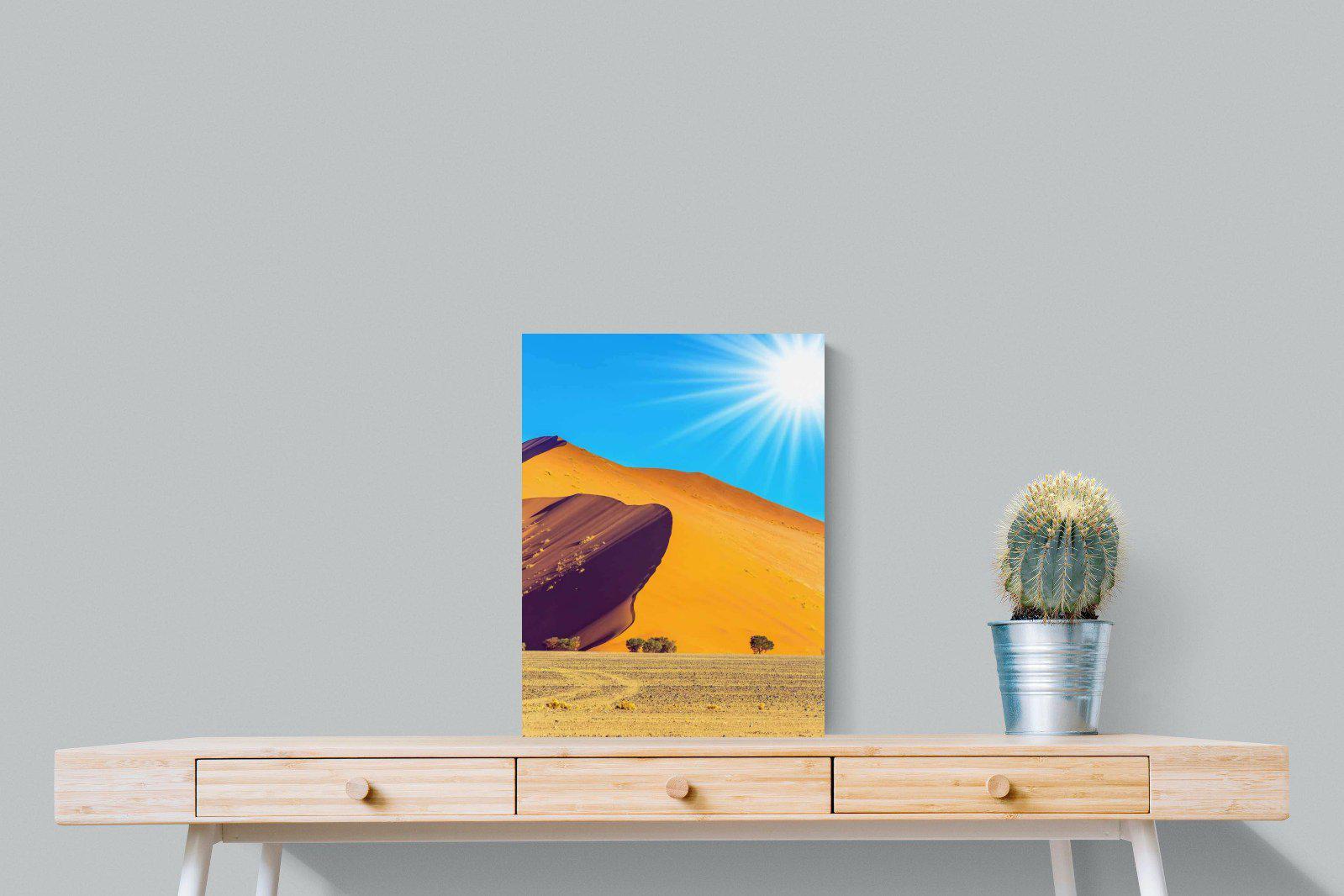 Namibian Landscape-Wall_Art-45 x 60cm-Mounted Canvas-No Frame-Pixalot