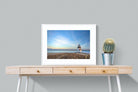 Nantucket Lighthouse-Wall_Art-80 x 60cm-Framed Print-White-Pixalot