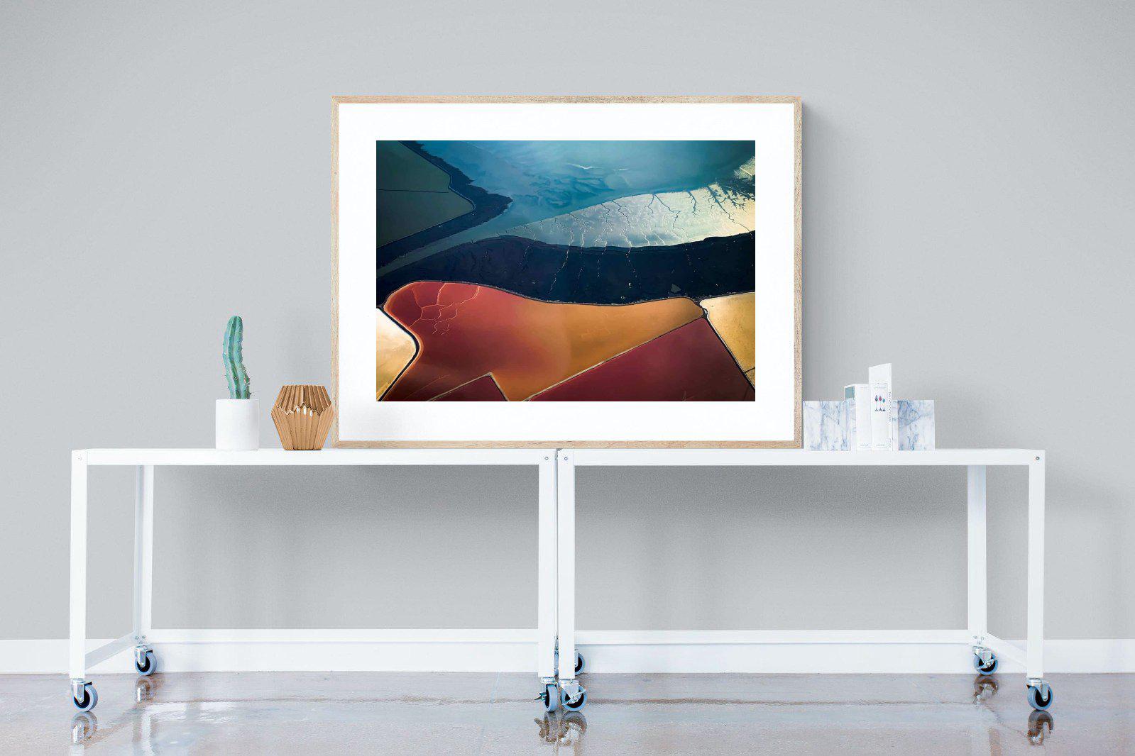 Natural Geometry-Wall_Art-120 x 90cm-Framed Print-Wood-Pixalot