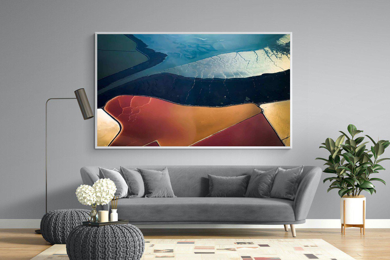 Natural Geometry-Wall_Art-220 x 130cm-Mounted Canvas-White-Pixalot