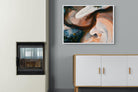Nature's Swirl-Wall_Art-100 x 75cm-Mounted Canvas-White-Pixalot